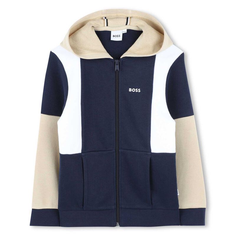 BOSS Hooded Zip Sweatshirt 4Y - 10Y image number 0